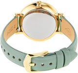 Buy Shop Fossil Jacqueline Analog Moonphase Mother of Pearl White Dial Green Leather Strap Watch for Women - ES5168 USA Online