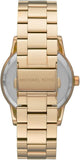Buy Shop Michael Kors Ritz Pave Crystals Gold Dial Gold Steel Strap Watch for Women - MK6862 USA Online