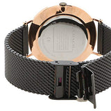 Coach Charles Black Ion Dial Black Mesh Bracelet Watch for Men - 14602470