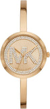 Buy Shop Michael Kors Blakely Crystals Gold Dial Gold Steel Strap Watch for Women - MK3630 USA Online