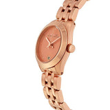 Buy Shop Marc Jacobs Peeker Pink Dial Rose Gold Stainless Steel Strap Watch for Women - MBM3377 USA Online