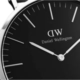 Buy Shop Daniel Wellington Classic Cornwall Black Dial Black Nylon Strap Watch For Women - DW00100149 USA Online