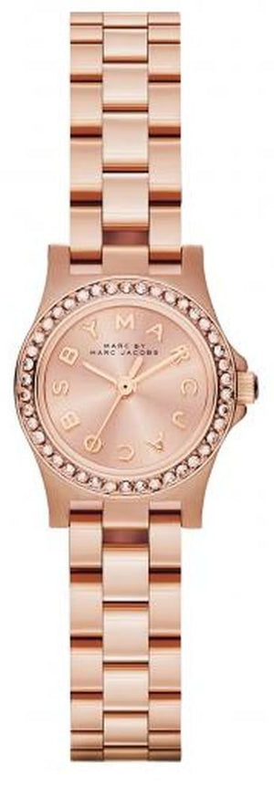 Buy Shop Marc Jacobs Henry Rose Gold Dial Rose Gold Steel Strap Watch for Women - MBM3278 USA Online
