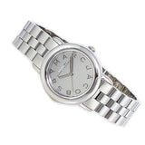 Buy Shop Marc Jacobs Marc Silver Dial Silver Steel Strap Watch for Women - MBM3173 USA Online