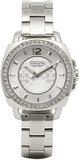 Buy Shop Coach Mini Boyfriend Diamonds Silver Dial Silver Steel Strap Watch for Women - 14501699 USA Online
