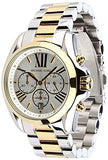 Buy Shop Michael Kors Bradshaw Silver Dial Two Tone Steel Strap Watch for Women - MK5627 USA Online
