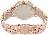 Buy Shop Michael Kors Melissa Analog Rose Gold Dial Rose Gold Steel Strap Watch For Women - MK4396 USA Online