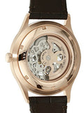 Buy Shop Emporio Armani Meccanico White Dial Brown Leather Strap Watch For Men - AR1920 USA Online