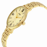 Buy Shop Fossil Jacqueline White Dial Gold Steel Strap Watch for Women - ES3434 USA Online