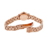 Buy Shop Marc Jacobs Amy White Dial Rose Gold Steel Strap Watch for Women - MBM8613 USA Online