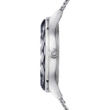 Buy Shop Swarovski Octea Nova Black Dial Silver Mesh Bracelet Watch for Women - 5430420 USA Online