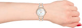 Buy Shop Emporio Armani Cleo Mother of Pearl Dial Two Tone Steel Strap Watch For Women - AR11499 USA Online
