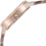 Buy Shop Michael Kors Melissa Analog Rose Gold Dial Rose Gold Steel Strap Watch For Women - MK4396 USA Online
