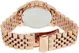 Buy Shop Michael Kors Lexington Purple Dial Rose Gold Steel Strap Watch For Women - MK6207 USA Online