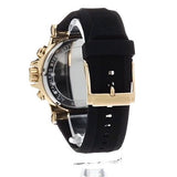 Buy Shop Michael Kors Dylan Chronograph Black Dial Black Rubber Strap Watch For Women - MK8556 USA Online