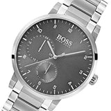 Buy Shop Hugo Boss Oxygen Grey Dial Silver Steel Strap Watch for Men - 1513596 USA Online