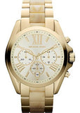Buy Shop Michael Kors Bradshaw Gold Dial Gold Steel Strap Watch for Women - MK5722 USA Online