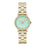 Buy Shop Marc Jacobs Baker Mint Green Dial Gold Steel Strap Watch for Women - MBM3284 USA Online