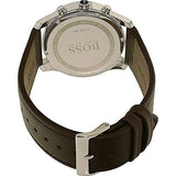 Buy Shop Hugo Boss Time One Black Dial Brown Leather Strap Watch for Men - 1513448 USA Online