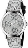 Buy Shop Gucci G Timeless Quartz Grey Dial Grey Leather Strap Watch For Men - YA1264058 USA Online