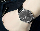 Buy Shop Tissot T Classic Tradition Black Dial Black Leather Strap Watch For Men - T063.610.16.052.00 USA Online