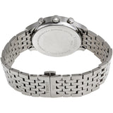 Buy Shop Tissot T Classic Tradition Chronograph Black Dial Silver Steel Strap Watch For Men - T063.617.11.067.00 USA Online