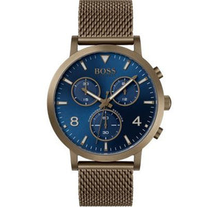 Buy Shop Hugo Boss Spirit Blue Dial Grey Mesh Bracelet Watch for Men - 1513693 USA Online