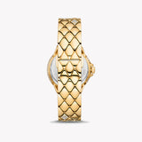 Buy Shop Michael Kors Camile Analog White Dial Gold Steel Strap Watch for Women - MK4801 USA Online