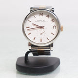 Buy Shop Marc Jacobs Baker White Dial Two Tone Steel Strap Watch for Women - MBM3312 USA Online