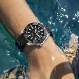 Buy Shop Tag Heuer Aquaracer Calibre 5 Automatic Black Dial Black Rubber Strap Watch for Men - WAY211A.FT6151 USA Online