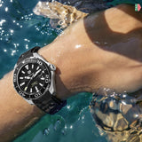 Buy Shop Tag Heuer Aquaracer Calibre 5 Automatic Black Dial Black Rubber Strap Watch for Men - WAY211A.FT6151 USA Online