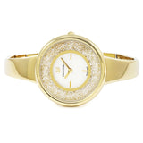 Buy Shop Swarovski Crystalline Bracelet White Dial Gold Steel Strap Watch for Women - 5269253 USA Online