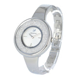 Buy Shop Swarovski Crystalline Pure Silver Dial Silver Steel Strap Watch for Women - 5269256 USA Online