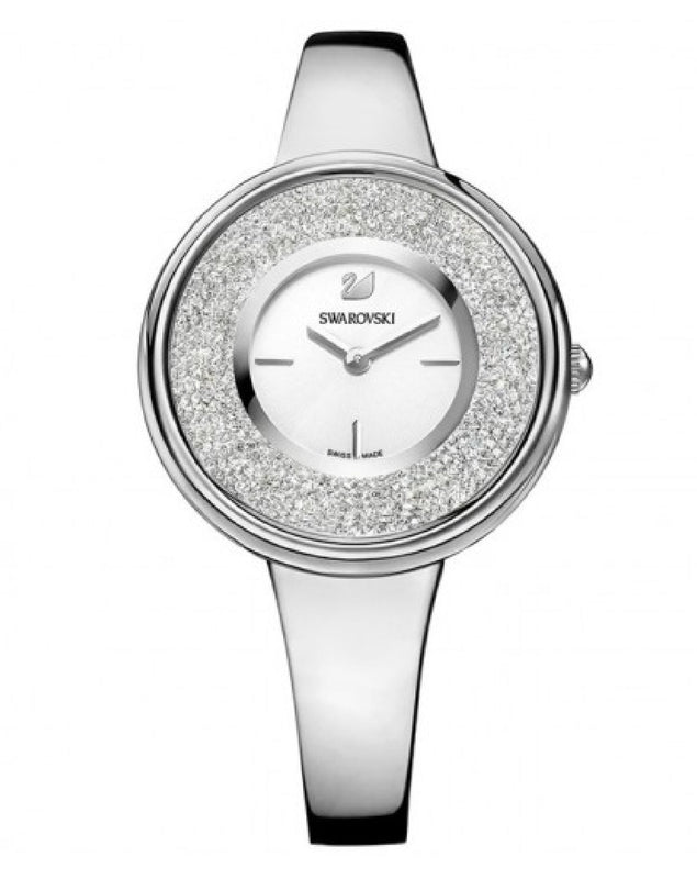 Buy Shop Swarovski Crystalline Pure Silver Dial Silver Steel Strap Watch for Women - 5269256 USA Online