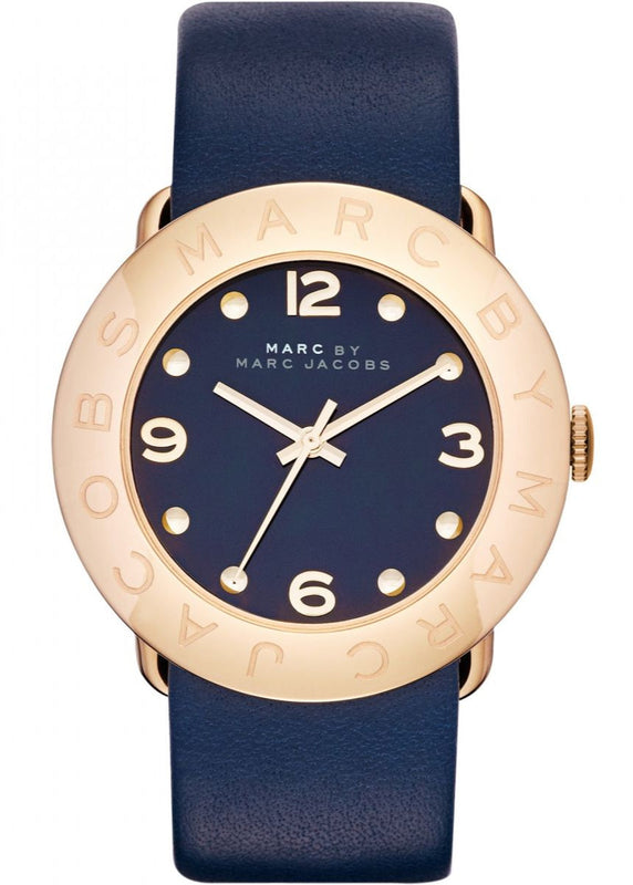 Buy Shop Marc Jacobs Blade Blue Dial Blue Leather Strap Watch for Women - MBM1224 USA Online