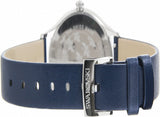 Swarovski Octea Nova Blue Dial Blue Leather Strap Watch for Women - 5295349