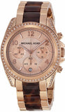 Buy Shop Michael Kors Blair Rose Gold Dial Two Tone Steel Strap Watch For Women - MK5859 USA Online