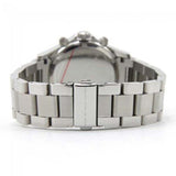 Buy Shop Marc Jacobs Rock Chronograph Mother of Pearl Grey Dial Silver Steel Strap Watch for Women - MBM3250 USA Online