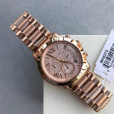 Buy Shop Michael Kors Cooper Rose Gold Rose Gold Steel Strap Watch for Women - MK6275 USA Online