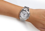 Buy Shop Michael Kors Blair Silver Dial Silver Steel Strap Watch for Women - MK5165 USA Online