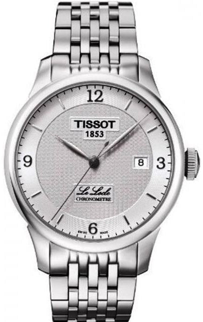 Buy Shop Tissot Le Locle Automatic Cosc White Dial Silver Steel Strap Watch For Men - T006.408.11.037.00 USA Online