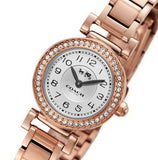 Coach Madison Crystals White Dial Rose Gold Steel Strap Watch For Women - 14502405