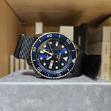 Buy Shop Seiko 5 Sports Automatic Blue Dial Black NATO Strap Watch for Men - SBSA098 USA Online