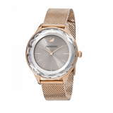 Buy Shop Swarovski Octea Nova Grey Dial Gold Mesh Bracelet Watch for Women - 5451634 USA Online