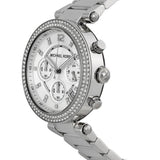 Buy Shop Michael Kors Parker Silver Dial Silver Steel Strap Watch for Women - MK5353 USA Online