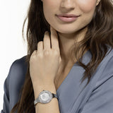 Buy Shop Swarovski Crystal Rose Silver Dial Silver Steel Strap Watch for Women - 5483853 USA Online