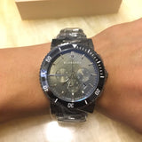 Buy Shop Burberry The City Grey Dial Gunmetal Grey Steel Strap Watch for Men - BU9381 USA Online