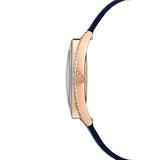 Buy Shop Swarovski Crystalline Aura Blue Dial Blue Leather Strap Watch for Women - 5519447 USA Online