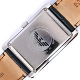 Buy Shop Emporio Armani Classic Analog Black Dial Black Leather Strap Strap Watch For Men - AR1604 USA Online