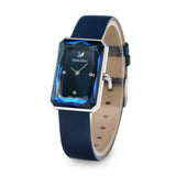 Buy Shop Swarovski Uptown Crystal Blue Dial Blue Leather Strap Watch for Women - 5547713 USA Online